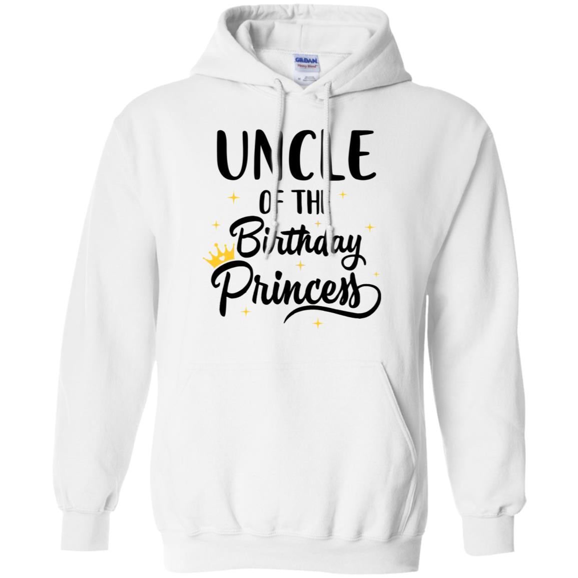Uncle Of The Birthday Princess Matching Family Party T-Shirt & Hoodie | Teecentury.com