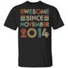 Awesome Since November 2014 Vintage 8th Birthday Gifts Youth Youth Shirt | Teecentury.com