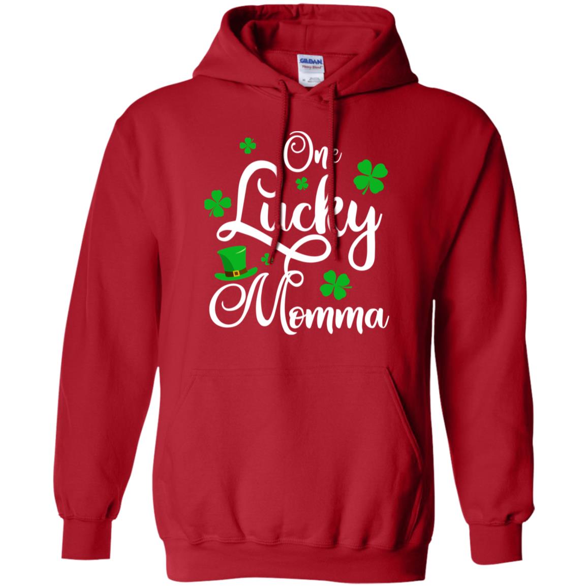 One Lucky Momma St Patricks Day For Mom T-Shirt & Hoodie | Teecentury.com