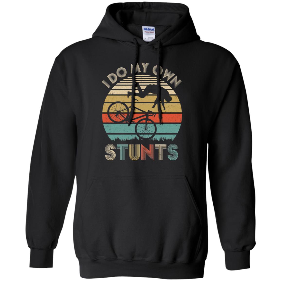 I Do My Own Stunts Funny Injury Mountain Bikes MTB T-Shirt & Hoodie | Teecentury.com