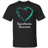 Butterfly Believe Dysautonomia Awareness Ribbon Gifts T-Shirt & Hoodie | Teecentury.com