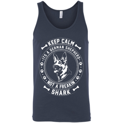 Keep Calm It's A German Shepherd Not A Freaking Shark T-Shirt & Hoodie | Teecentury.com