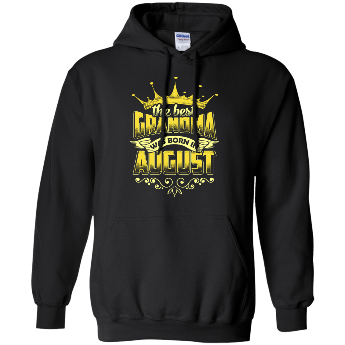 The Best Grandma Was Born In August T-Shirt & Hoodie | Teecentury.com