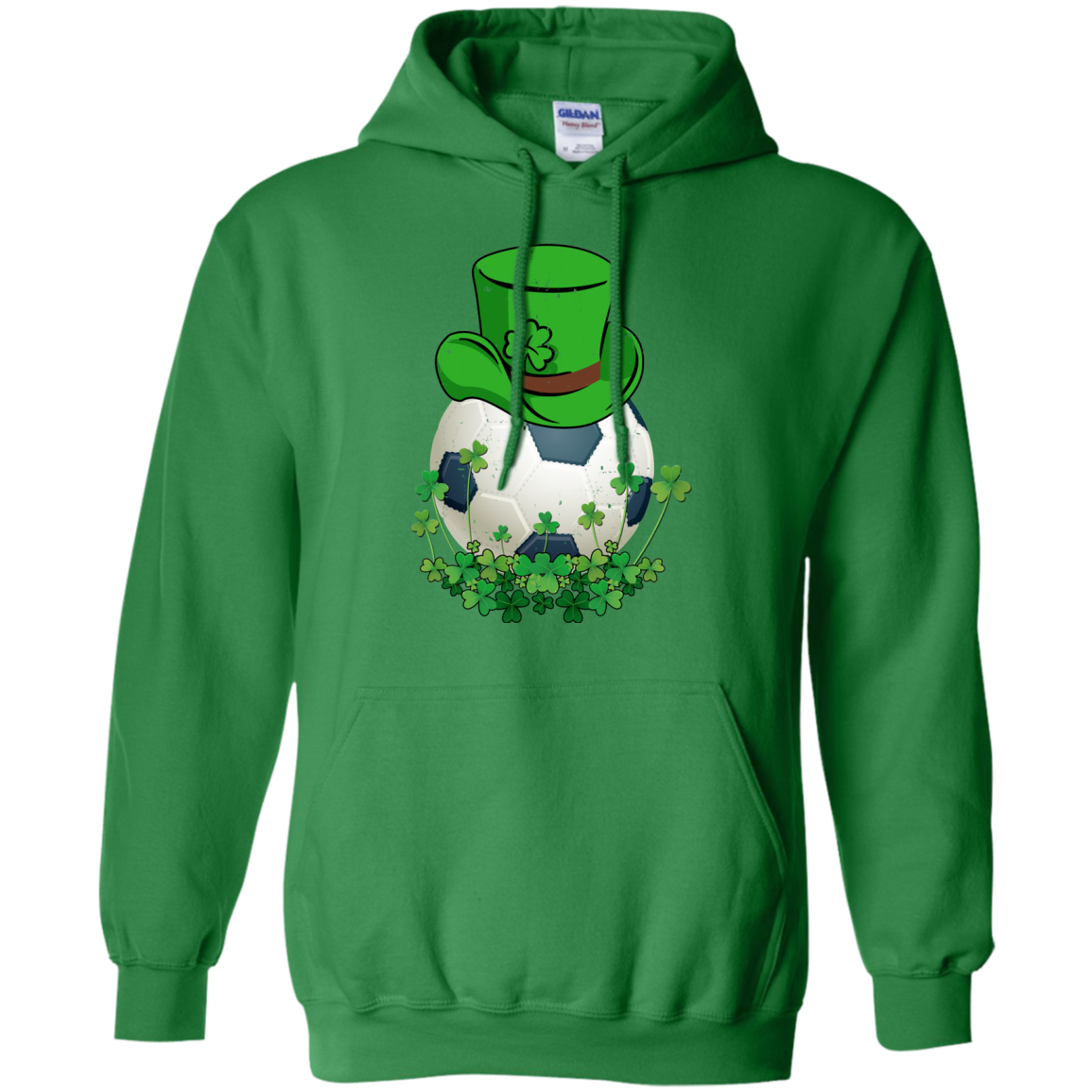 Shamrock Soccer Leprechaun St Patricks Day T-Shirt & Hoodie | Teecentury.com