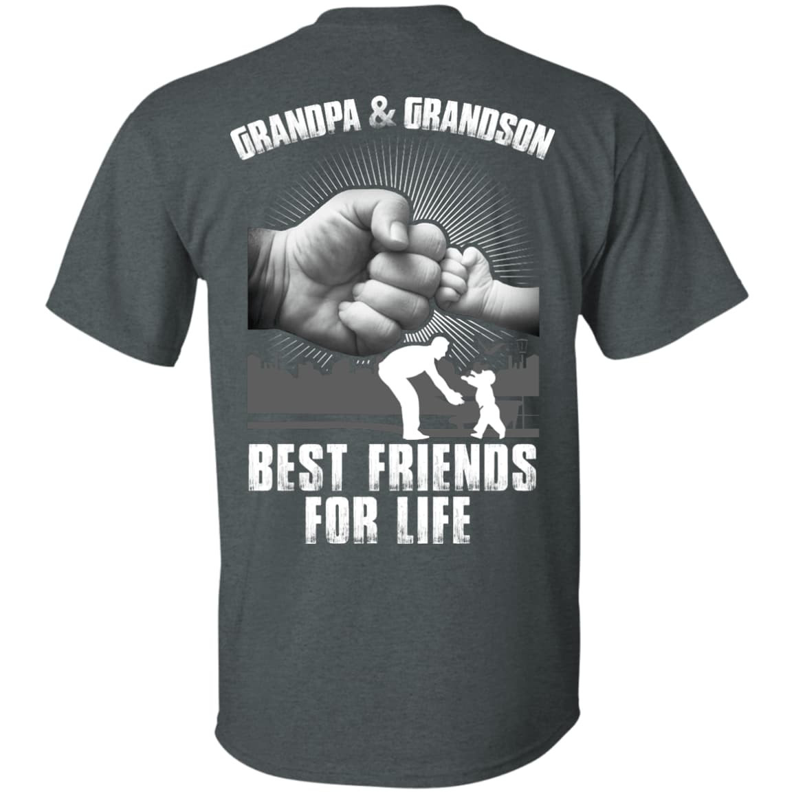 Grandpa And Grandson Best Friends For Life T-Shirt & Hoodie | Teecentury.com