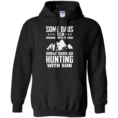 Great Dad Go Hunting With Son Father Day Gift T-Shirt & Hoodie | Teecentury.com