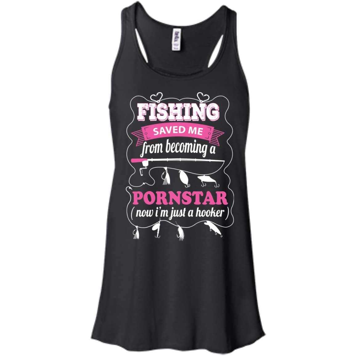 Fishing Saved Me From Becoming Pornstar T-Shirt & Hoodie | Teecentury.com