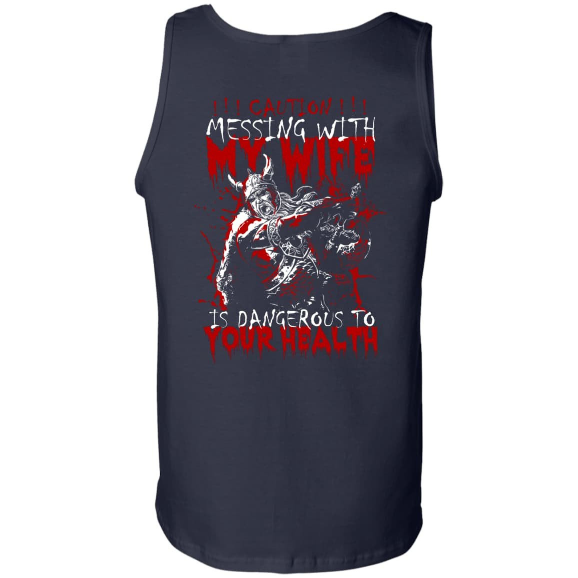 Caution Messing With My Wife Is Dangerous To Your Health T-Shirt & Hoodie | Teecentury.com