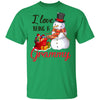 I Love Being A Grammy Snowman Gift For Christmas Day T-Shirt & Sweatshirt | Teecentury.com