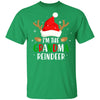 I'm The Grandma Reindeer Matching Family Christmas T-Shirt & Sweatshirt | Teecentury.com