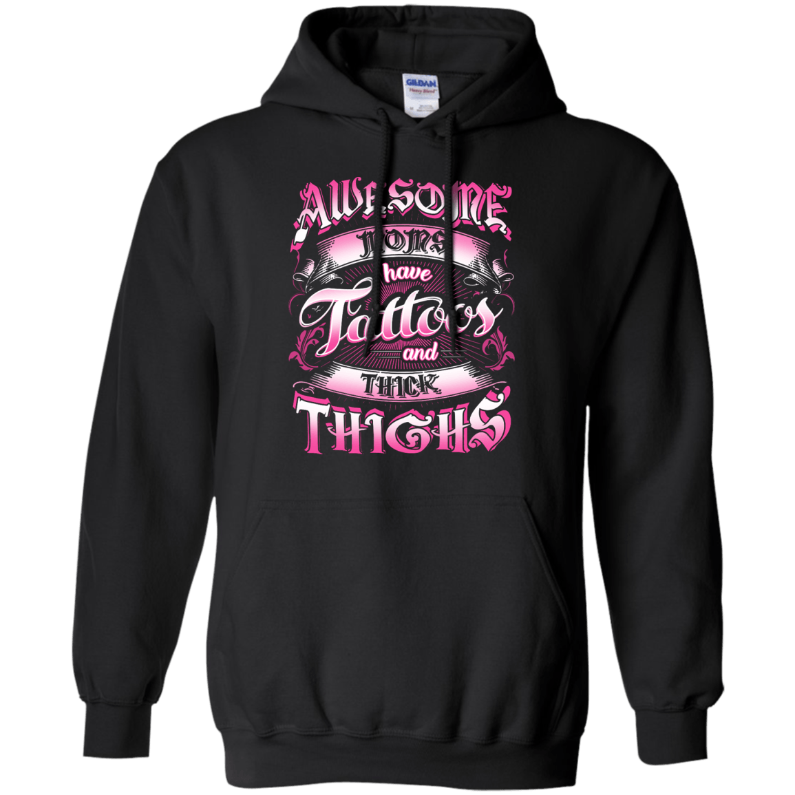 Awesome Moms Have Tattoos And Thick Thighs T-Shirt & Tank Top | Teecentury.com