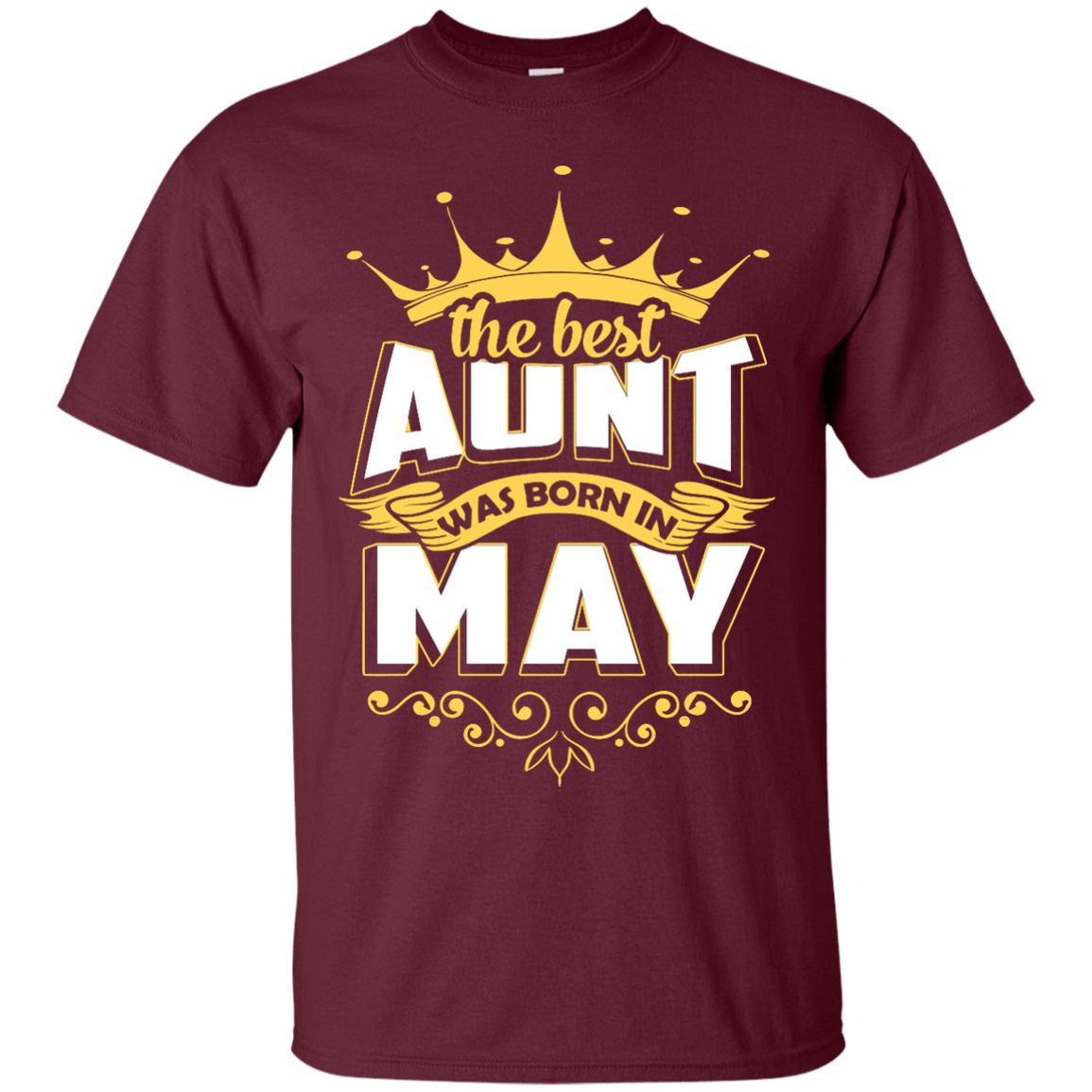 The Best Aunt Was Born In May T-Shirt & Hoodie | Teecentury.com