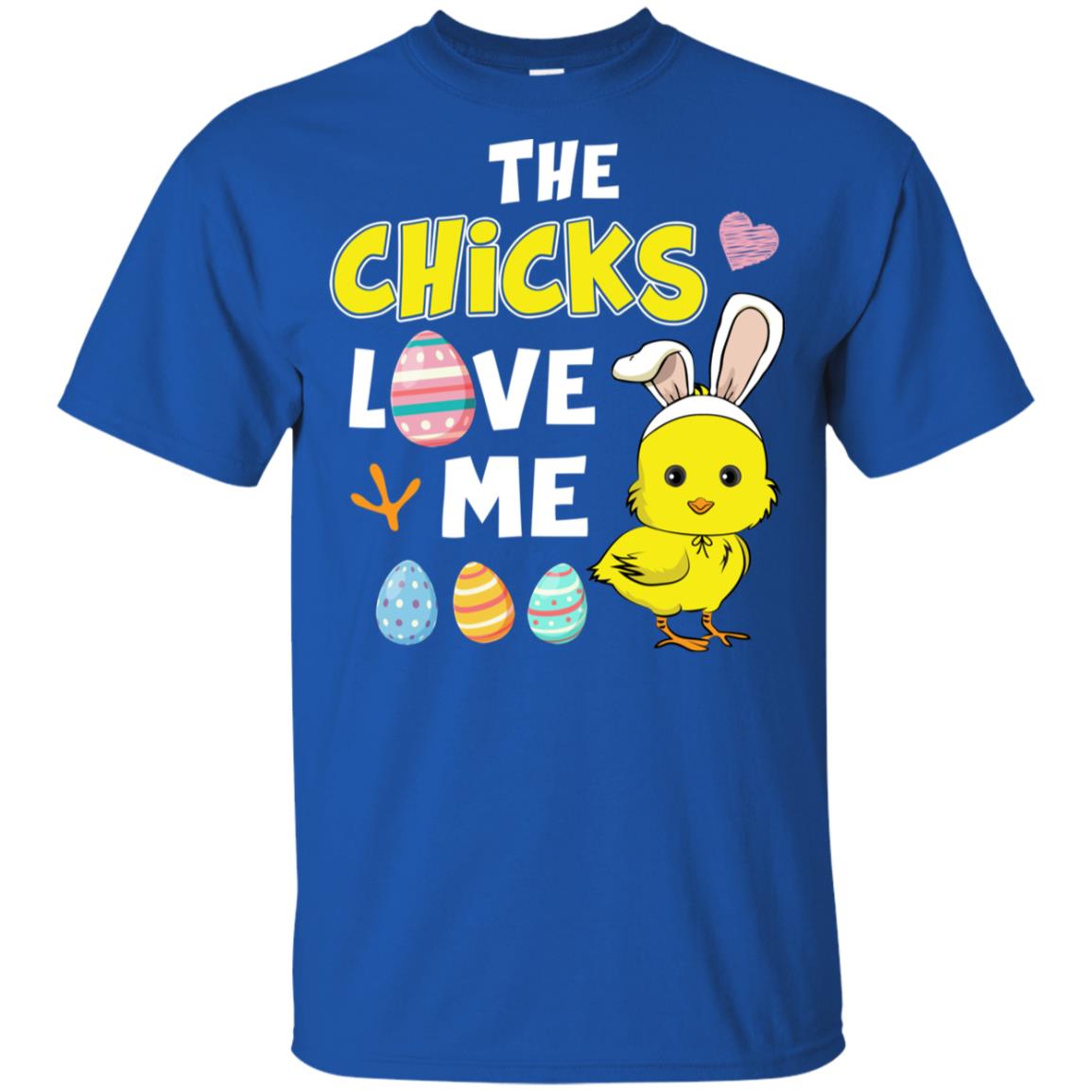 Happy Easter Tee Shirt - Funny Chick Bunny Ears With Egg Happy Easter Tee Shirt - Funny Chick Bunny Ears With Egg