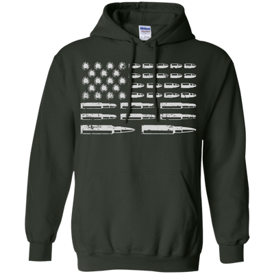 Rifle American Flag Gun Rights T-Shirt & Hoodie | Teecentury.com