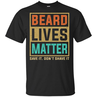 Vintage Beard Lives Matter Funny Bearded Man Gift T-Shirt & Hoodie | Teecentury.com