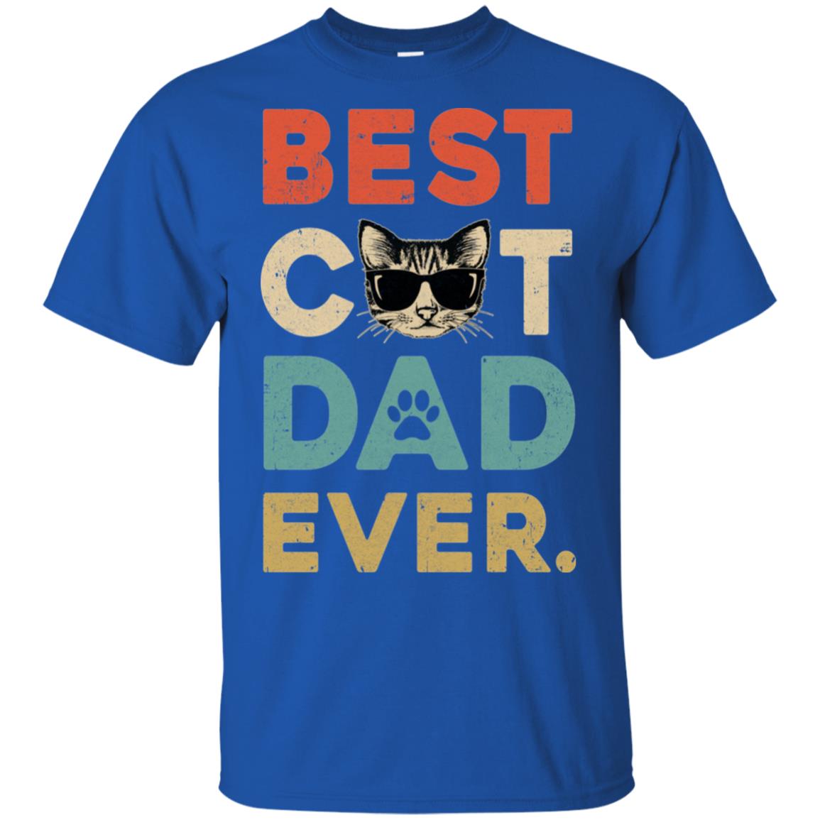 Vintage Best Cat Dad Ever Cat Daddy Gift T-Shirt & Hoodie | Teecentury.com