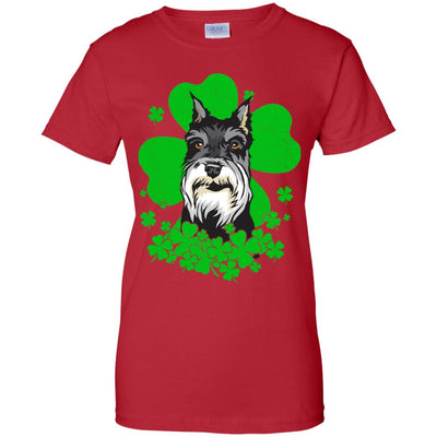 Schnauzer St. Patrick's Day Clovers T-Shirt & Hoodie | Teecentury.com