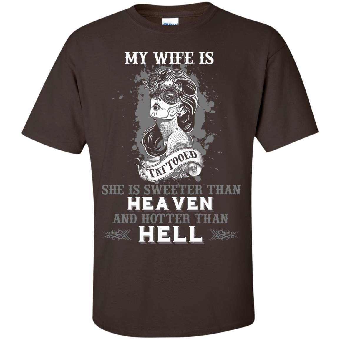 My Wife Is Tattooted T-Shirt & Hoodie | Teecentury.com