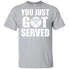 You Just Got Served Gifts For Lacrosse Lovers T-Shirt & Hoodie | Teecentury.com