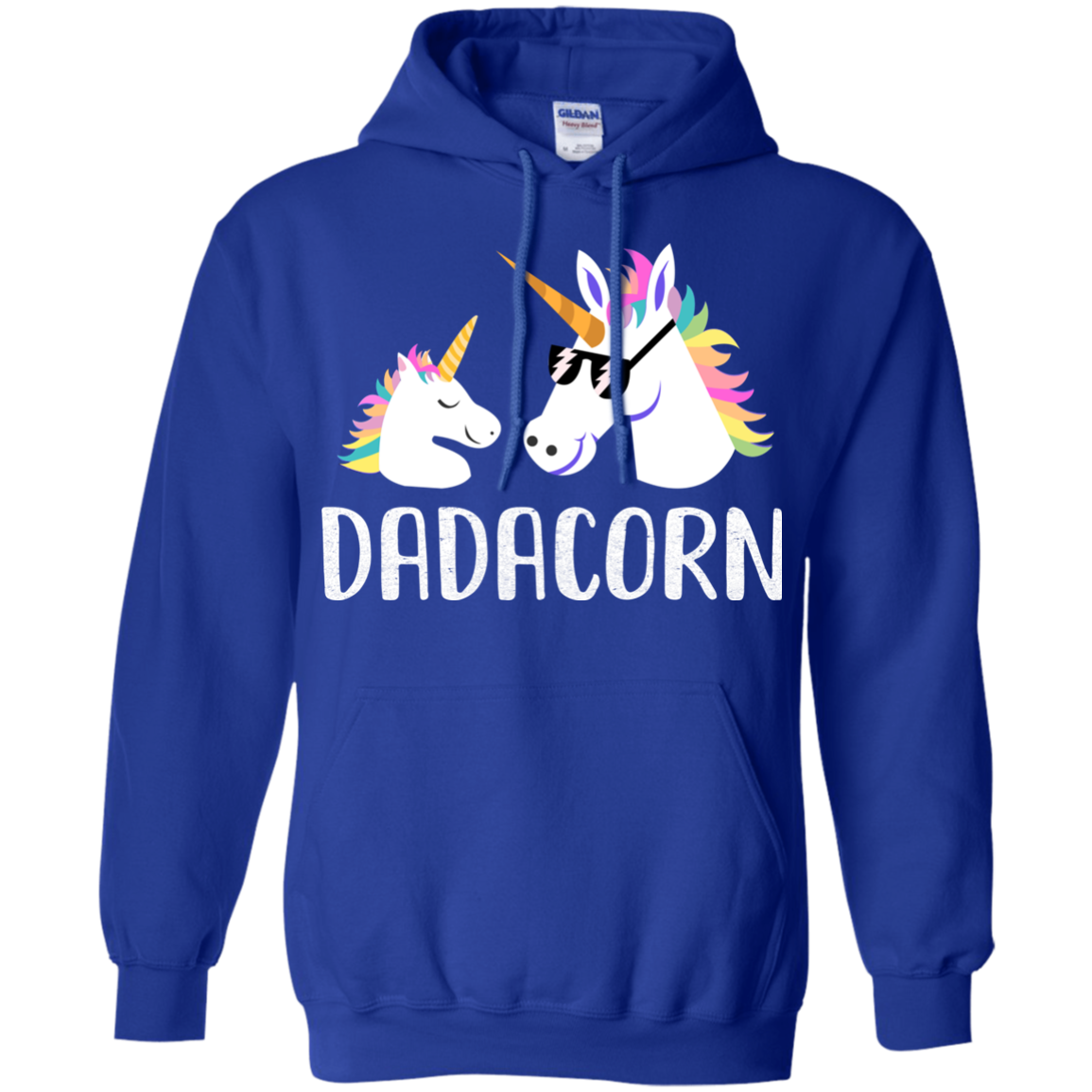 Dadacorn Unicorn Dad And Baby Fathers Day Gifts T-Shirt & Hoodie | Teecentury.com