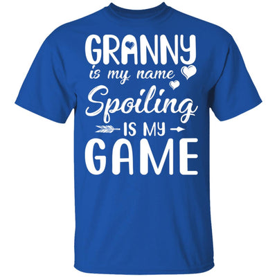 Granny Is My Name Spoiling Is My Game Funny Mothers Day T-Shirt & Tank Top | Teecentury.com