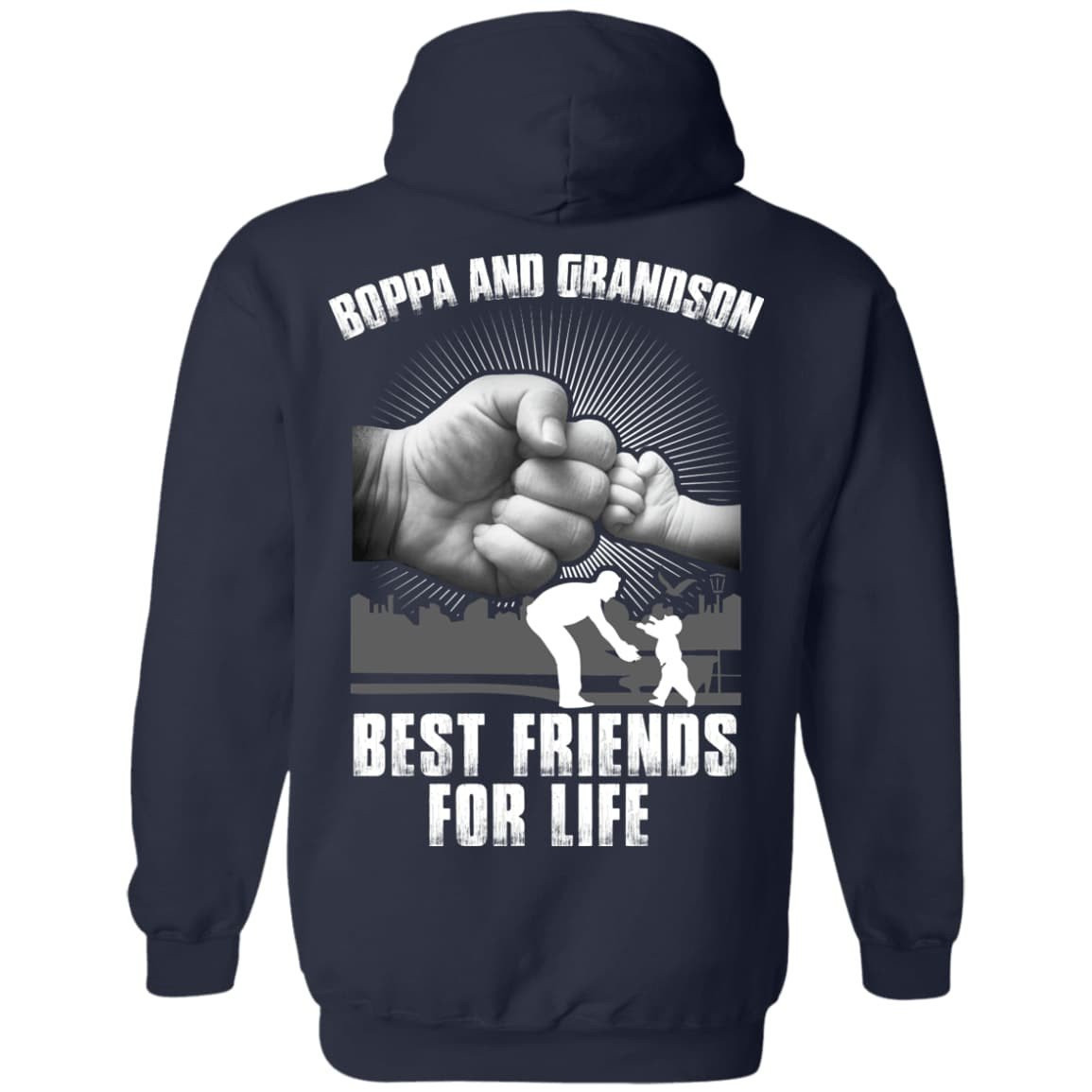 Boppa And Grandson Best Friends For Life T-Shirt & Hoodie | Teecentury.com