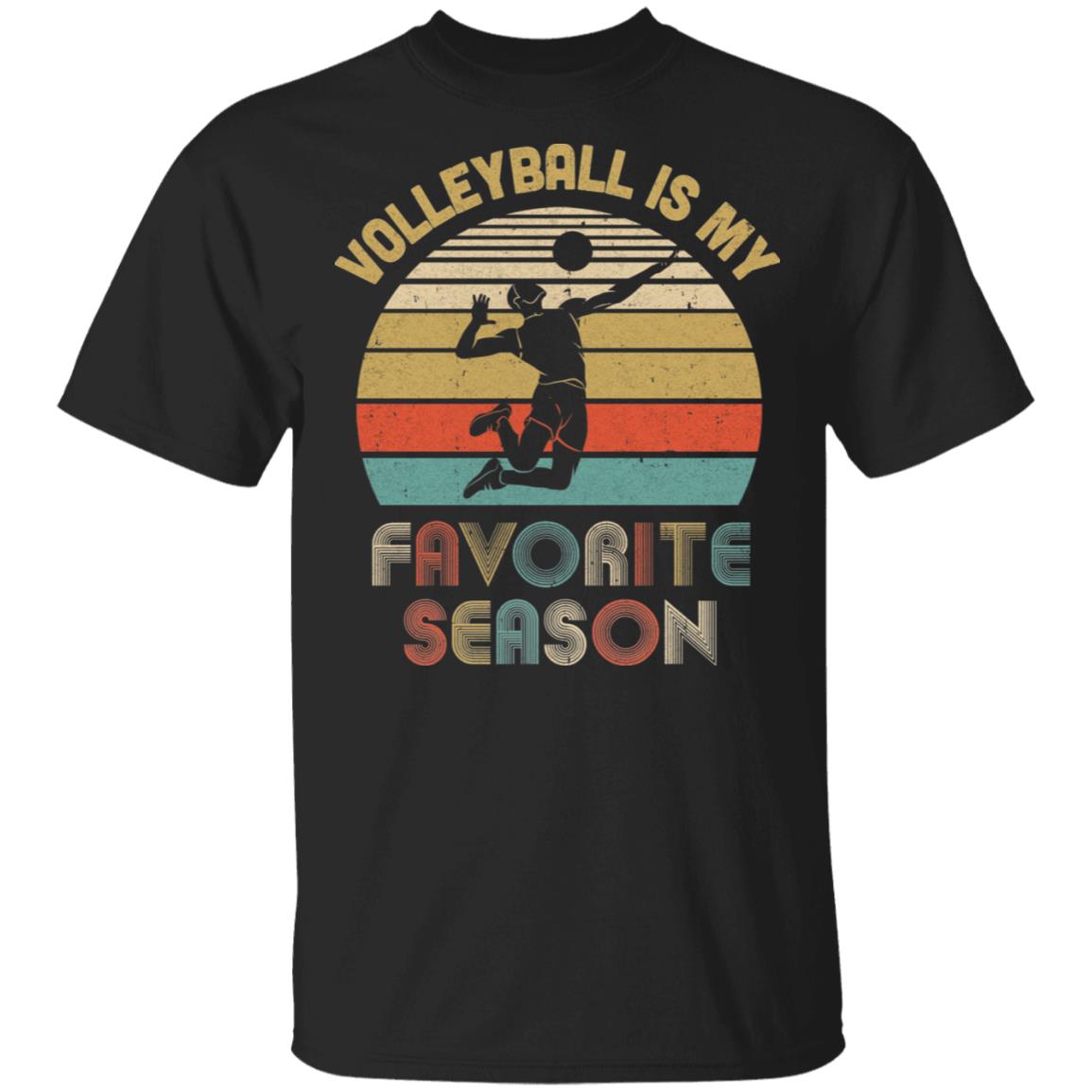 Volleyball Is My Favorite Season Vintage T-Shirt & Hoodie | Teecentury.com