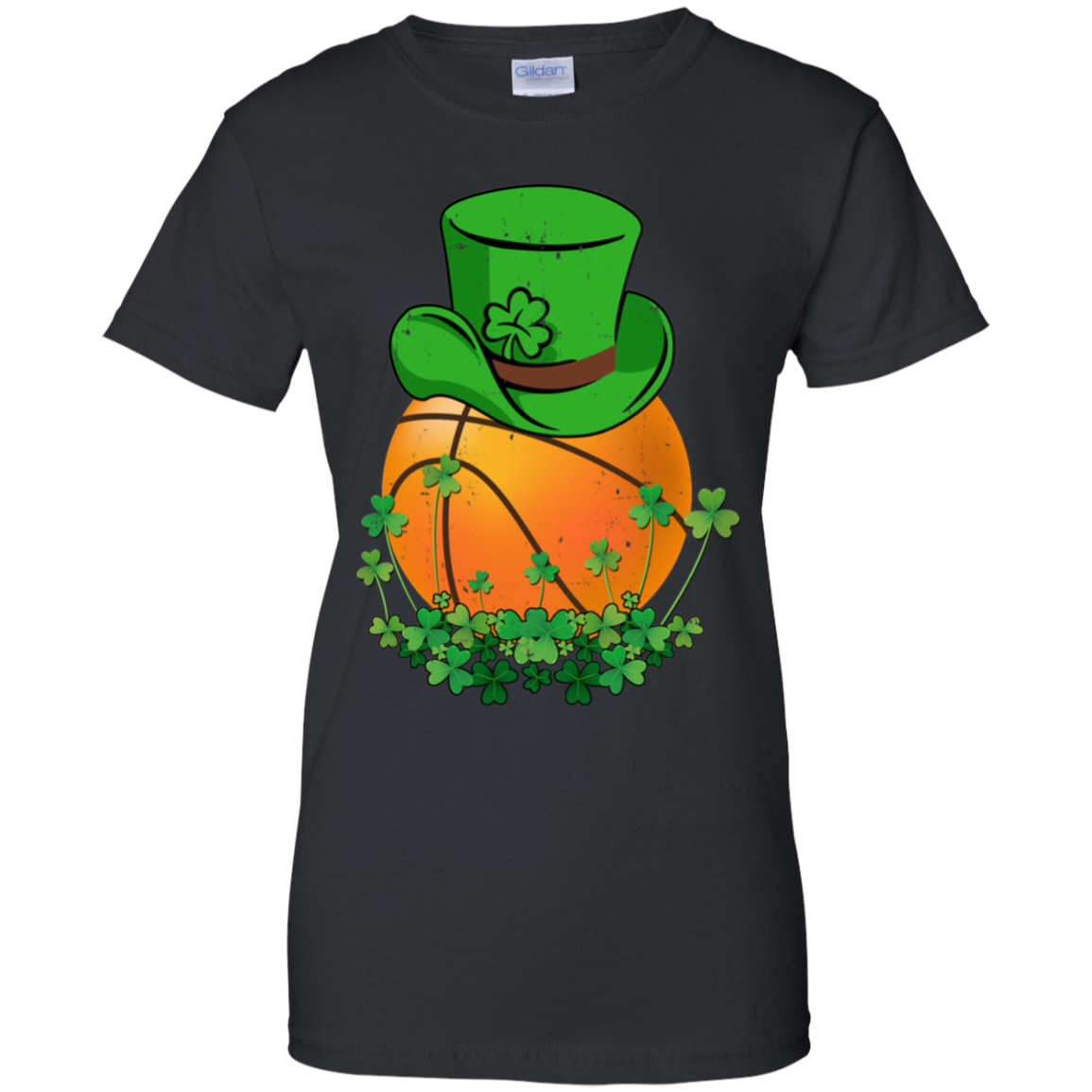 Shamrock Basketball Leprechaun St Patricks Day T-Shirt & Hoodie | Teecentury.com