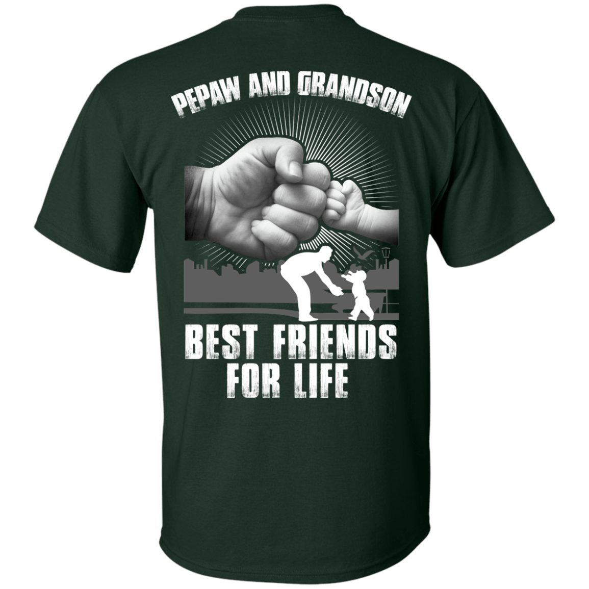 Pepaw And Grandson Best Friends For Life T-Shirt & Hoodie | Teecentury.com