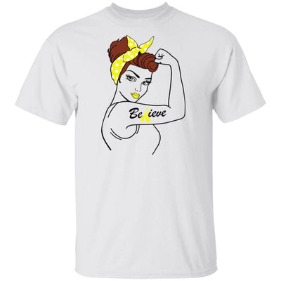 Support Sarcoma Awareness Warrior Believe T-Shirt & Hoodie | Teecentury.com