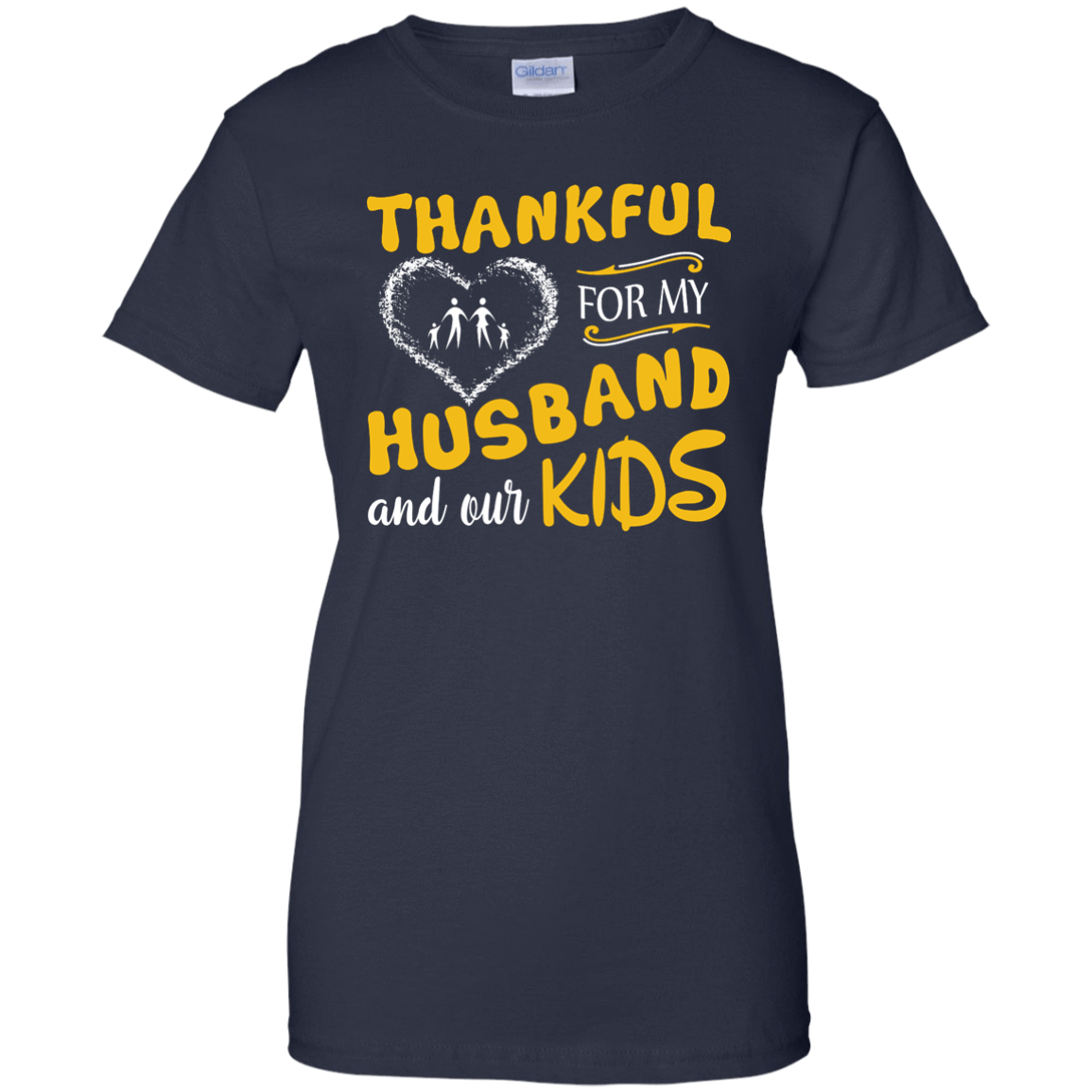 Thankful For My Husband And Our Kids T-Shirt & Hoodie | Teecentury.com