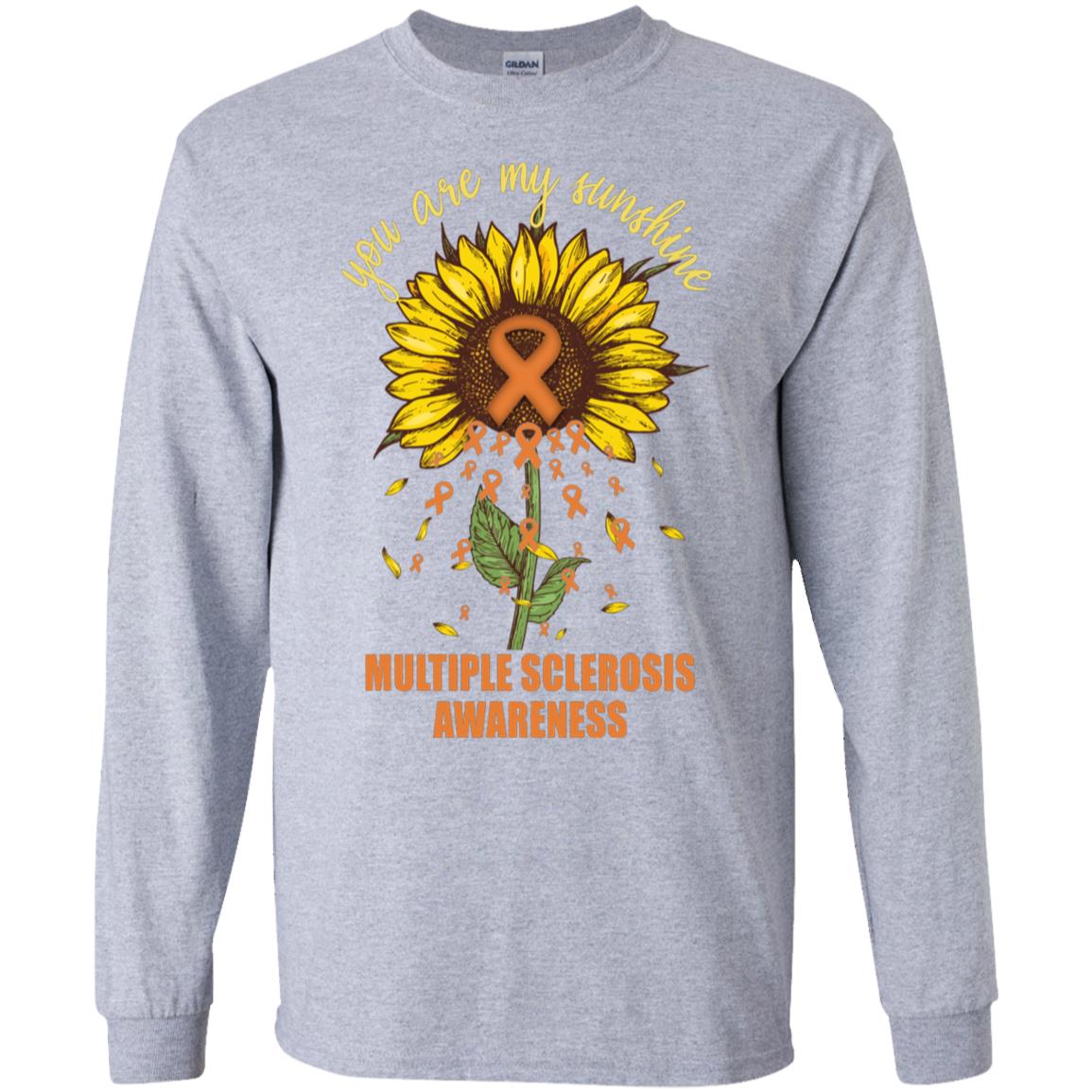 You Are My Sunshine Multiple Sclerosis Awareness T-Shirt & Hoodie | Teecentury.com