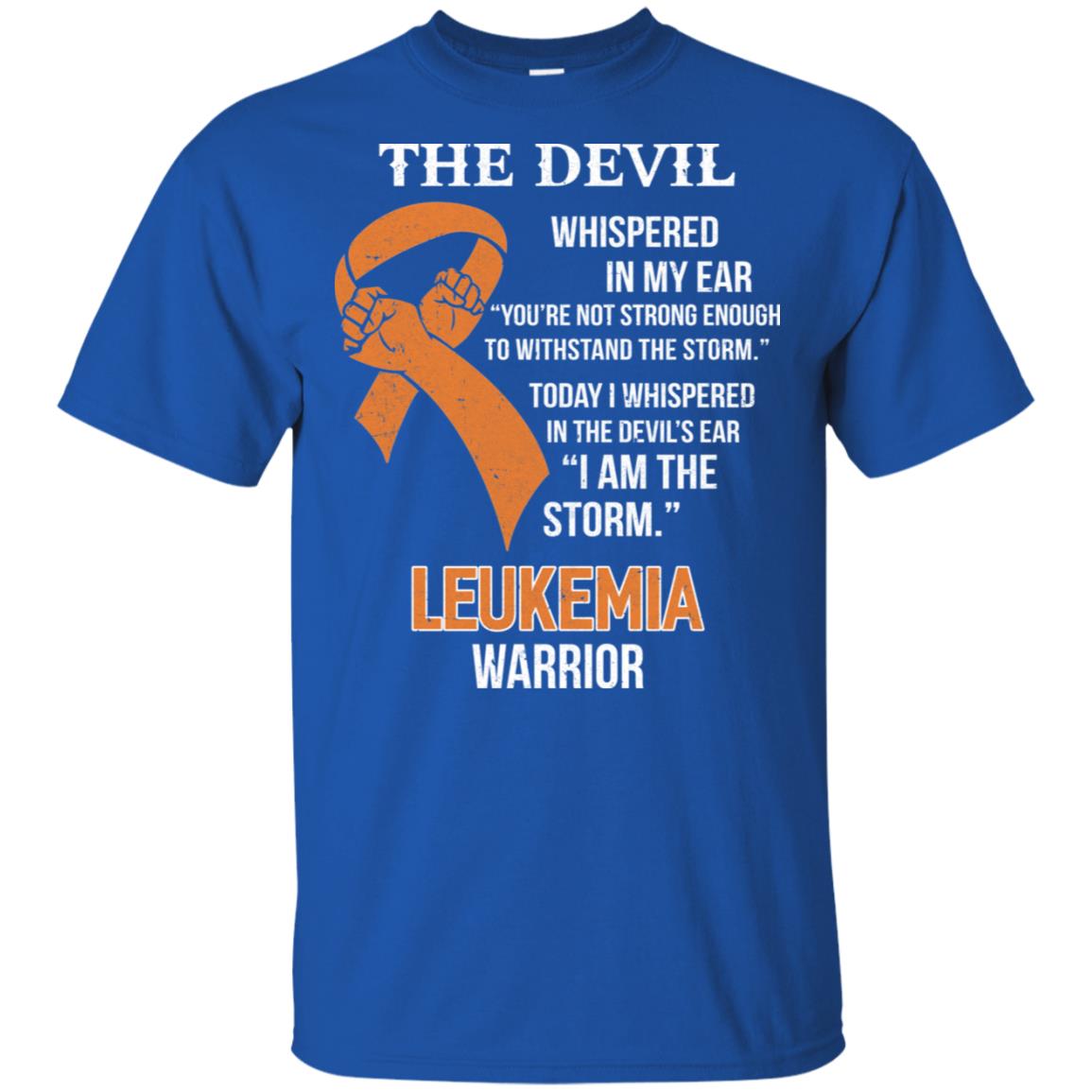 I Am The Storm Support Leukemia Awareness Warrior Gift T-Shirt & Hoodie | Teecentury.com