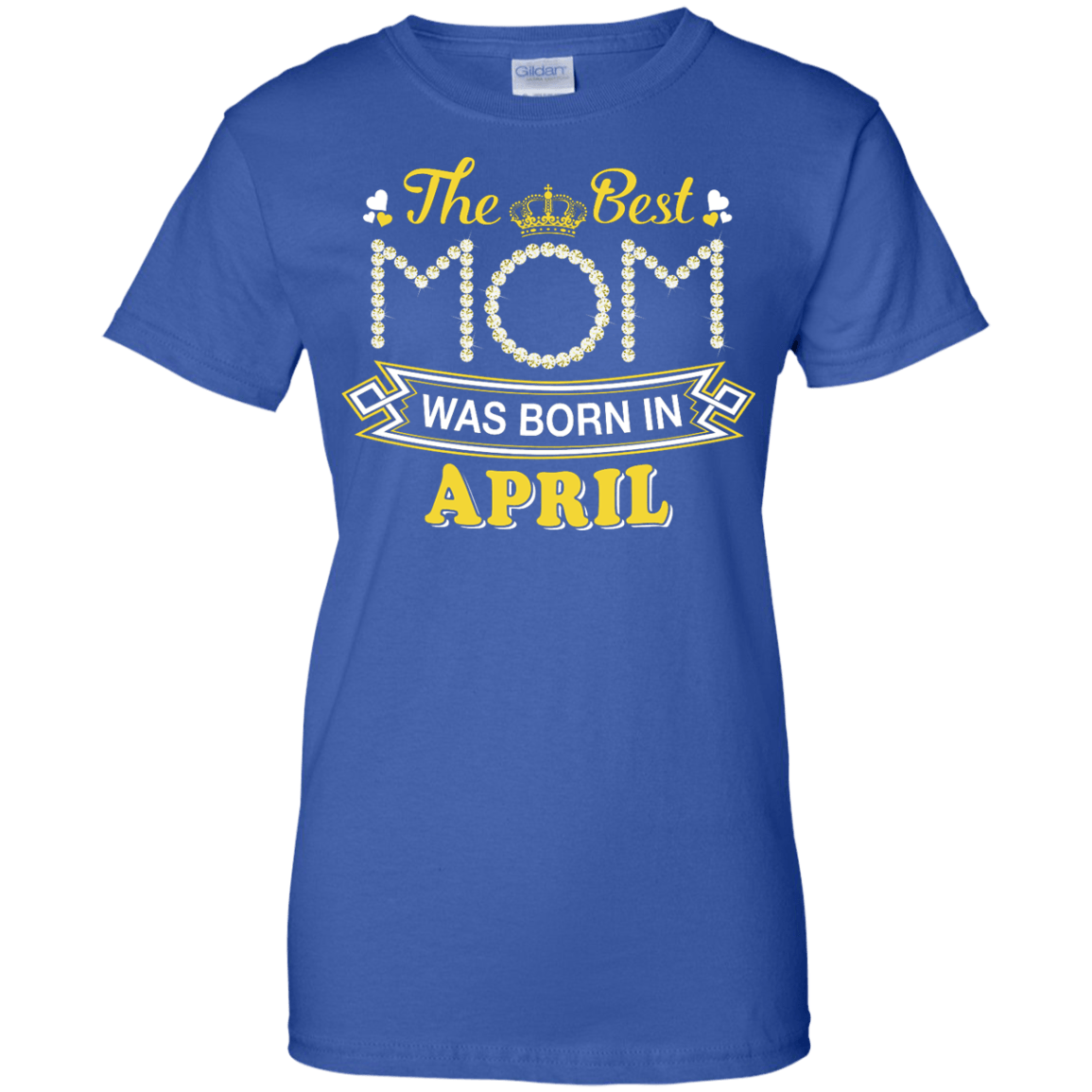 The Best Mom Was Born In April T-Shirt & Hoodie | Teecentury.com