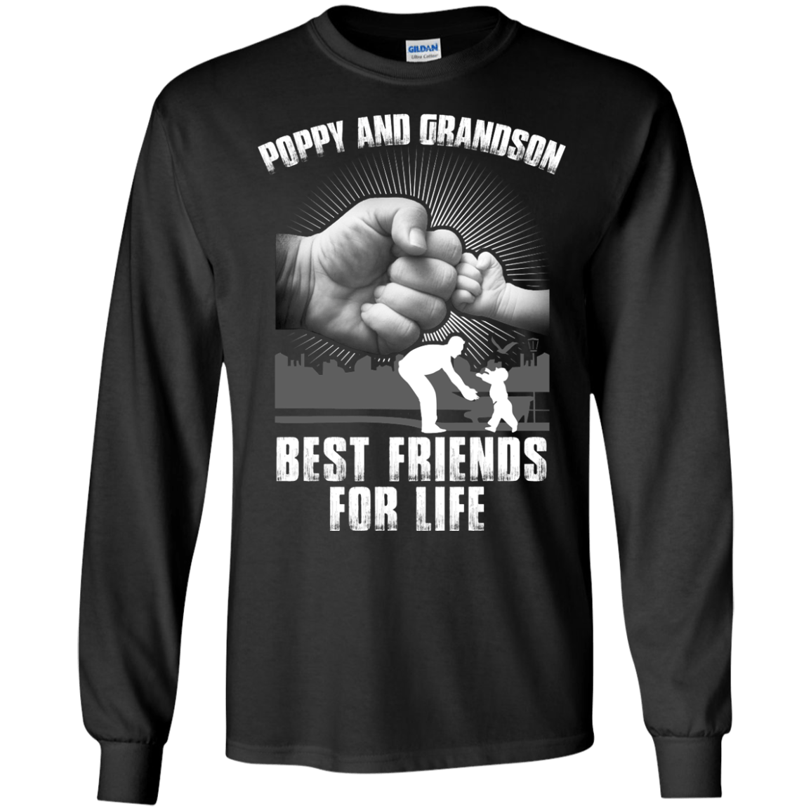 Poppy And Grandson Best Friends For Life T-Shirt & Hoodie | Teecentury.com