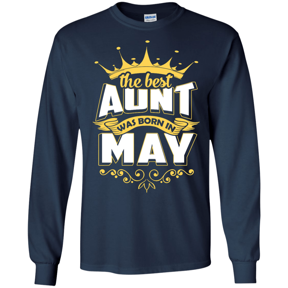 The Best Aunt Was Born In May T-Shirt & Hoodie | Teecentury.com