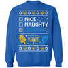 Nice Naughty Jewish Funny Hanukkah Christmas Gifts T-Shirt & Sweatshirt | Teecentury.com