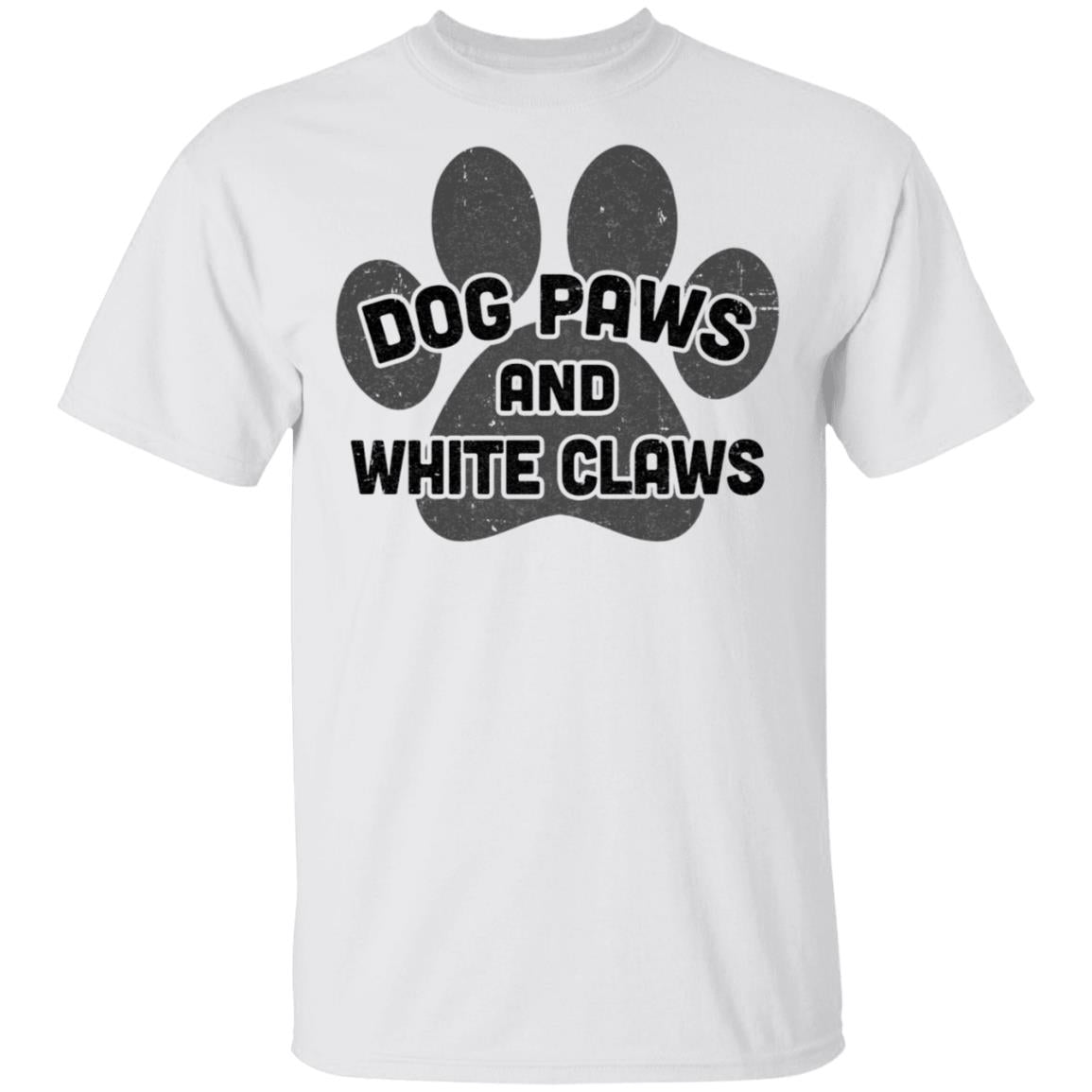 Dog Paws And White Claws Funny Cute Dog Lover T-Shirt & Hoodie | Teecentury.com