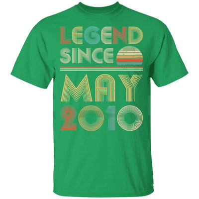 Legend Since May 2010 Vintage 12th Birthday Gifts Youth Youth Shirt | Teecentury.com
