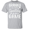 Granny Is My Name Spoiling Is My Game Funny Mothers Day T-Shirt & Tank Top | Teecentury.com