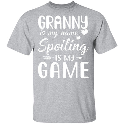 Granny Is My Name Spoiling Is My Game Funny Mothers Day T-Shirt & Tank Top | Teecentury.com