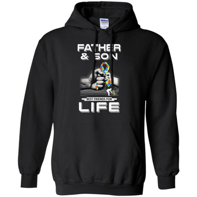 Autism Awareness Father And Son Best Friends For Life T-Shirt & Hoodie | Teecentury.com