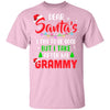 Dear Santa I Tried To Be Good But My Grammy Christmas Kids Youth Youth Shirt | Teecentury.com