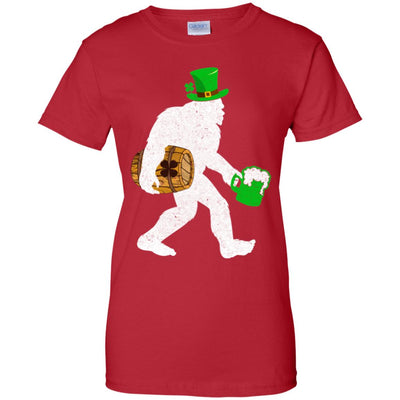 Shamrock Irish Drunk Bigfoot St Patrick's Day T-Shirt & Hoodie | Teecentury.com