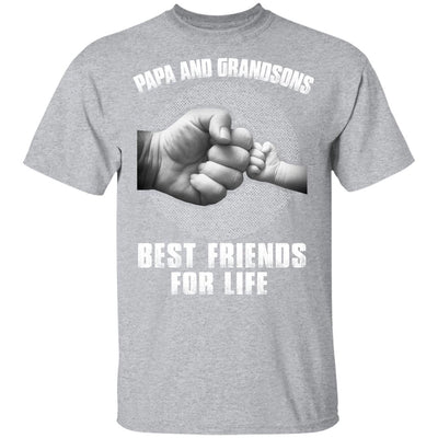 Papa And Grandsons Best Friends For Life Youth Youth Shirt | Teecentury.com