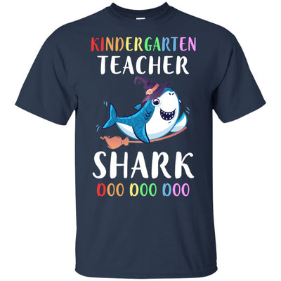 Kindergarten Teacher Shark Doo Doo Doo Halloween T-Shirt & Hoodie | Teecentury.com