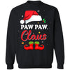 Santa Paw Paw Claus Matching Family Pajamas Christmas Gifts T-Shirt & Sweatshirt | Teecentury.com