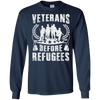 VETERANS BEFORE REFUGEES T-Shirt & Hoodie | Teecentury.com