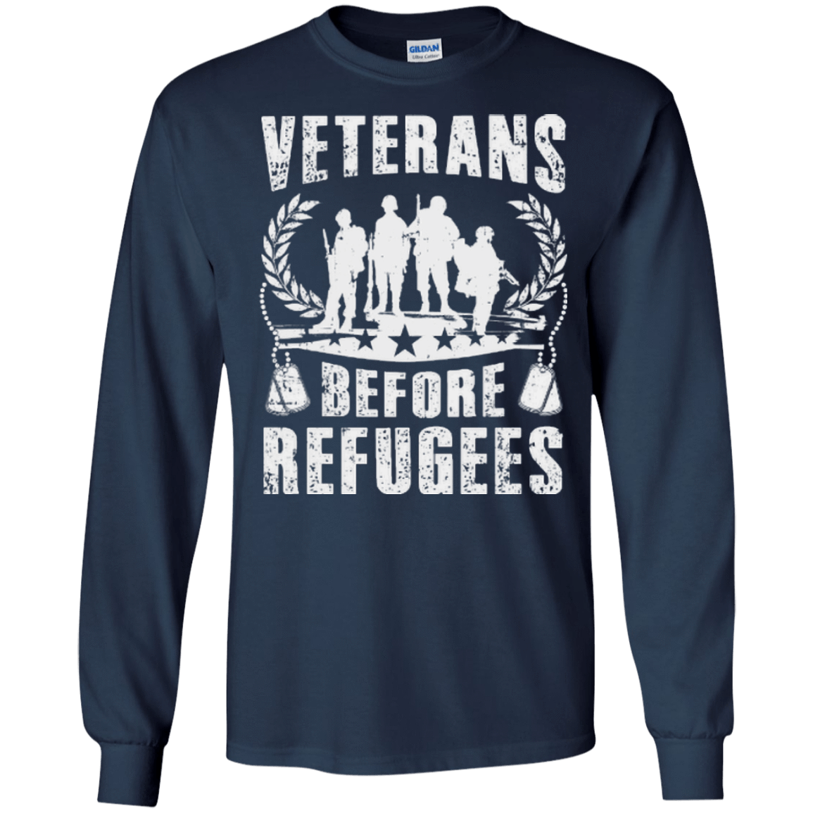 VETERANS BEFORE REFUGEES T-Shirt & Hoodie | Teecentury.com
