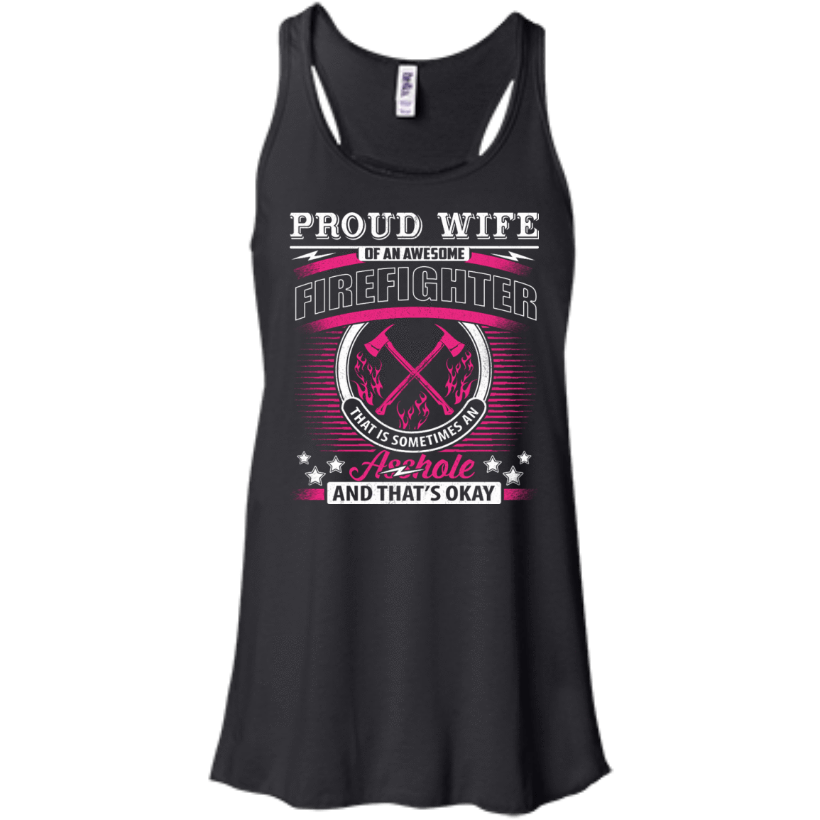 Proud Wife Of An Awesome Firefighter T-Shirt & Hoodie | Teecentury.com